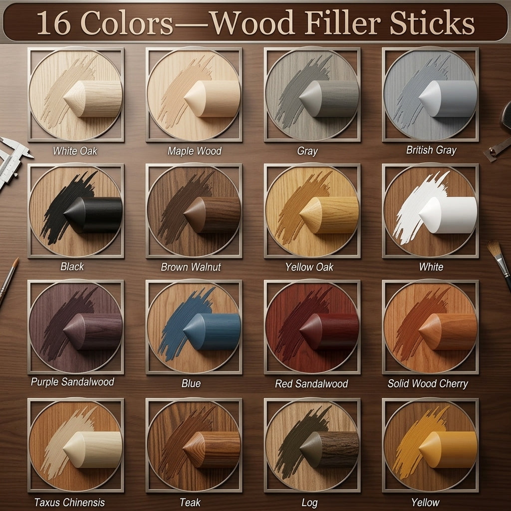 TimberTint™ Holzreparatur-Marker-Set