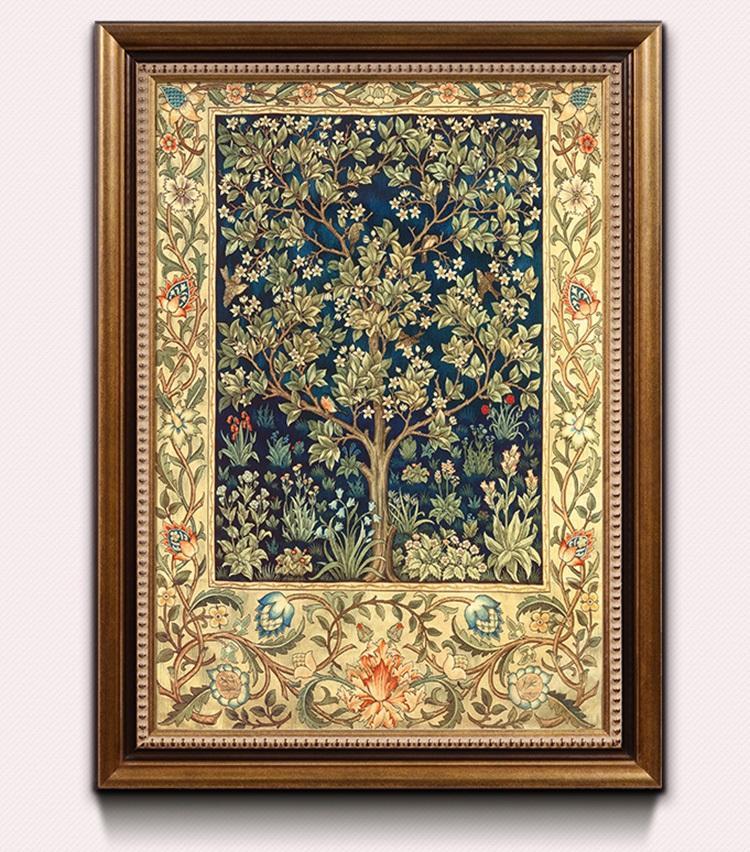 Baum im chinesischen Design - GemPaint-Set