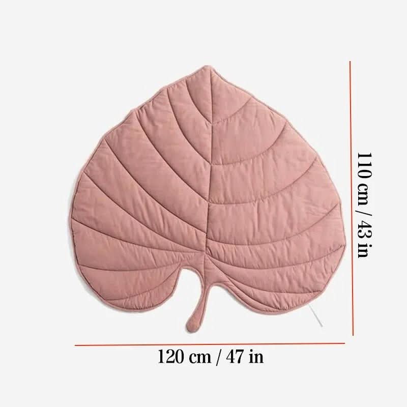 Leaf-Shaped Pet Blanket and Mat