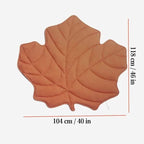 Leaf-Shaped Pet Blanket and Mat