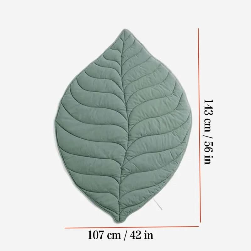 Leaf-Shaped Pet Blanket and Mat
