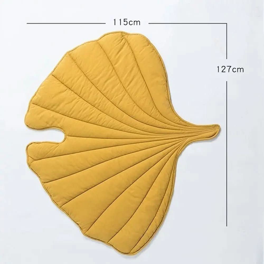 Leaf-Shaped Pet Blanket and Mat