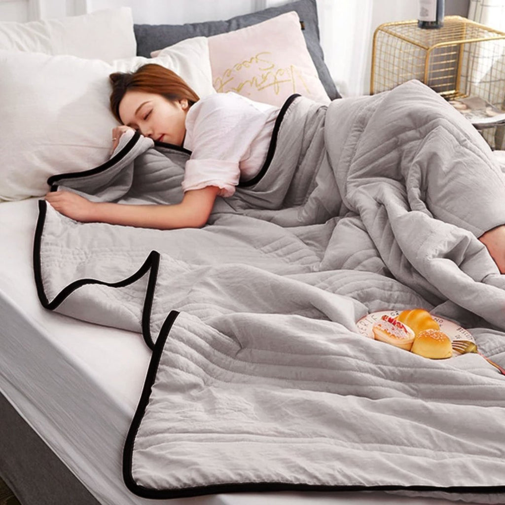 FrostSlumber Nighttime Cooling Blanket