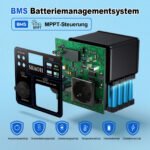 SBAOH Portable Power Station 300W,solar Power Generator 296Wh 80000mAh,solar Power Bank Portable Charger - Image 9