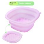 Household Silicone Folding Basin Ice Tray Ice Facial Care Ice-bath Wash Basin - Image 5