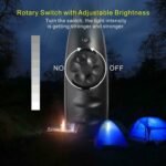 USB Rechargeable Work Light Magnetic LED Flashlight Flexible Cordless Torch Automotive Inspection Emergency Light 2 PACK - Image 5