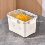Kitchen Gadget Compartments Divided Serving Tray With Lid Veggie Tray Portable Snack Box Food Container For Biscuits Candy Fruits Nuts - Image 3