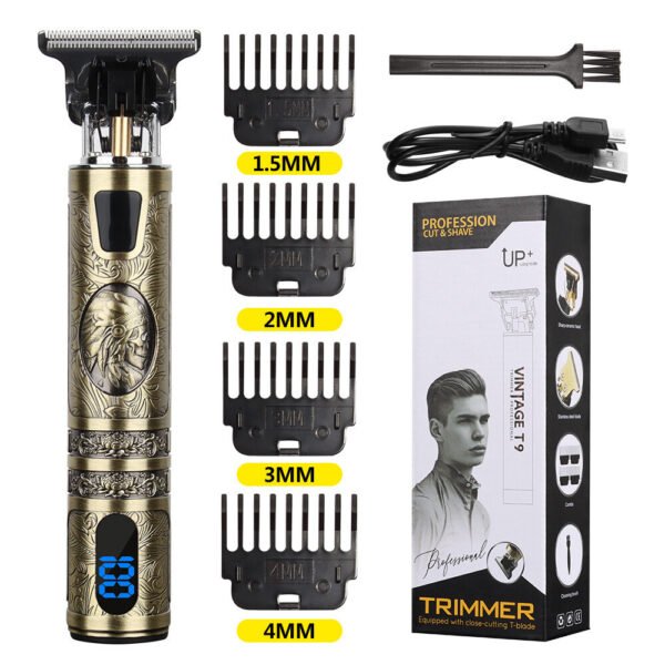 Beard Trimmer Hair Clippers Cordless Hair Cutting Kit Barber Shaving Machine For Men USB Rechargeable
