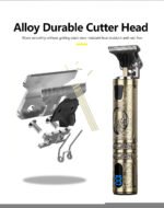 Beard Trimmer Hair Clippers Cordless Hair Cutting Kit Barber Shaving Machine For Men USB Rechargeable - Image 5