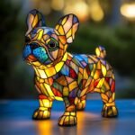 Colorful Strange Dog Lamp Resin Decorations - Image 6