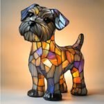 Colorful Strange Dog Lamp Resin Decorations - Image 10