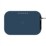 Willing 250W Food Warming Mat 3-Temperature Setting Home Food Warmer Portable Warming Trays For Stainless Steel Ceramic, Glass Enamelware - Navy Blue - Image 4